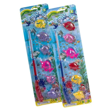 Magnetic Fishing Game with Rod